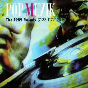 Robin Scott's M ‎– Pop Muzik (The 1989 Re-mix) (Used Vinyl) (12")