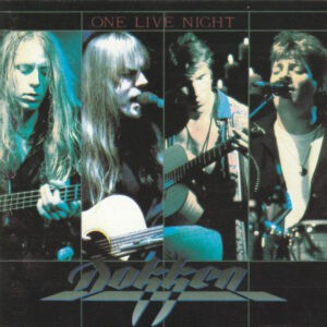 Dokken ‎– One Live Night (CD)