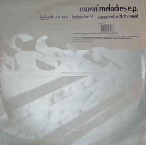 Movin' Melodies ‎– Movin' Melodies E.P. (Used Vinyl) (12")