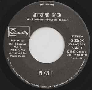 Puzzle ‎– Weekend Rock / Taxi Driver (Used Vinyl) (7")