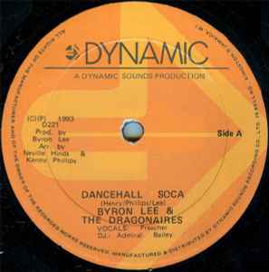 Byron Lee And The Dragonaires ‎– Dancehall Soca (Used Vinyl) (12")