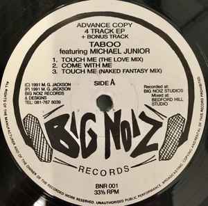 Taboo Featuring Michael Junior ‎– Touch Me (Used Vinyl) (12")