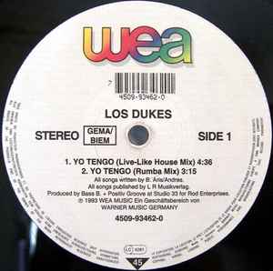 Los Dukes ‎– Yo Tengo (Used Vinyl) (12")