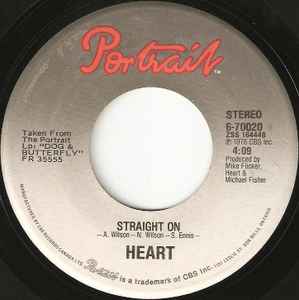 Heart ‎– Straight On (Used Vinyl) (7")