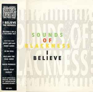 Sounds Of Blackness ‎– I Believe (The Remixes) (Used Vinyl) (12")