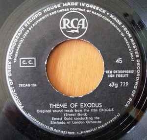 Ernest Gold ‎– Theme Of Exodus (Used Vinyl) (7")