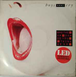 Boys Don't Cry ‎– Who The Am Dam Do You Think We Am (Used Vinyl)