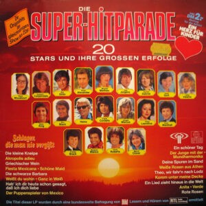 Various ‎– Die Super-Hitparade (20 Stars Und Ihre Grossen Erfolge) (Used Vinyl)