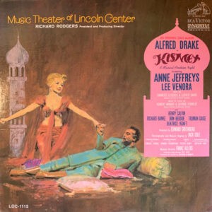 Alfred Drake, Richard Rodgers ‎– Kismet Original Cast Music Theatre Of Lincoln Center (Used Vinyl)