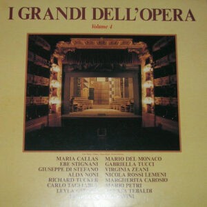 Various ‎– I Grandi Dell'Opera Volume 4 (Used Vinyl)
