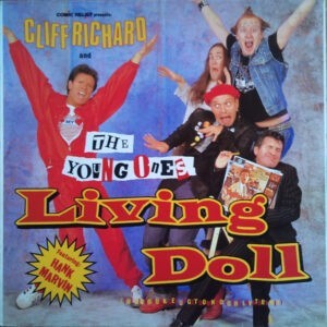 Comic Relief Presents: Cliff Richard And The Young Ones Featuring: Hank Marvin ‎– Living Doll (Used Vinyl) (12'')