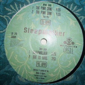 Sleepwalker ‎– Sleepwalker & The Pink Zone (Used Vinyl) (12'')