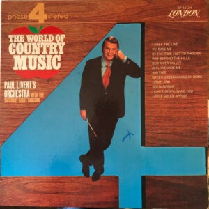 Paul Livert's Orchestra ‎– The World Of Country Music (Used Vinyl)