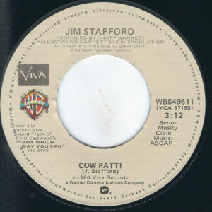 Jim Stafford ‎– Cow Patti (Used Vinyl) (7'')