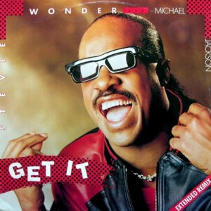 Stevie Wonder And Michael Jackson ‎– Get It (Extended Remix) (Used Vinyl) (12'')