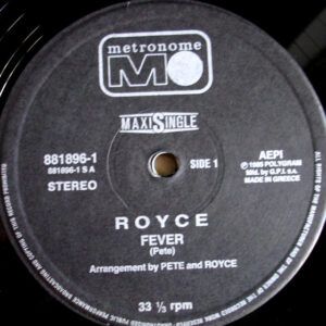 Royce ‎– Fever (Used Vinyl) (12'')