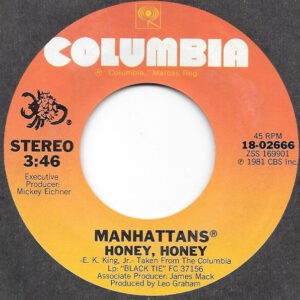 Manhattans ‎– Honey, Honey (Used Vinyl) (7'')