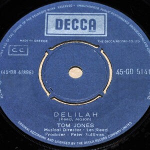 Tom Jones ‎– Delilah (Used Vinyl) (7'')