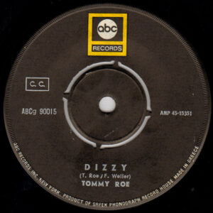 Tommy Roe ‎– Dizzy / The You I Need (Used Vinyl) (7'')
