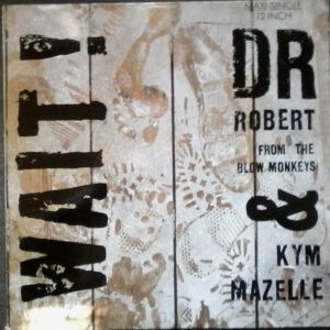 Dr Robert & Kym Mazelle ‎– Wait! (Used Vinyl) (12'')