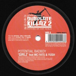 Potential Bad Boy Feat. MC Fats ‎– Girlz / Jump 2 The Sound (Used Vinyl) (12'')