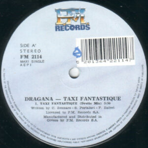 Draganá ‎– Taxi Fantastique (Used Vinyl) (12'')