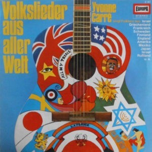 Yvonne Carré ‎– Volkslieder Aus Aller Welt (Used Vinyl)