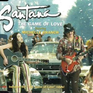 Santana Featuring Michelle Branch ‎– The Game Of Love (Used CD)