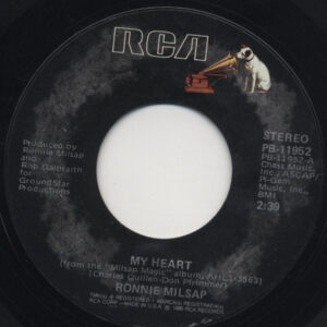 Ronnie Milsap ‎– My Heart (Used Vinyl) (7'')