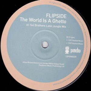 Flipside ‎– The World Is A Ghetto (Sol Brothers Remixes) (Used Vinyl) (12'')