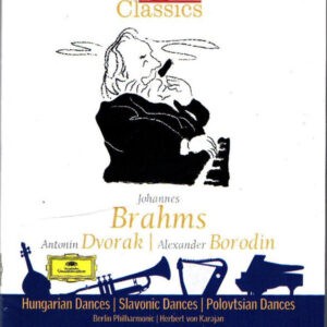 Johannes Brahms, Antonín Dvořák, Alexander Borodin, Herbert von Karajan ‎– Hungarian Dances/Slavonic Dances/Polovtsian Dances (Used CD)
