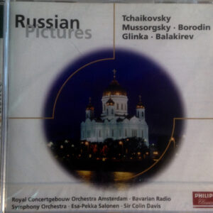 Pyotr Ilyich Tchaikovsky, Modest Mussorgsky, Alexander Borodin, Mikhail Ivanovich Glinka, Mily Balakirev ‎– Russian Pictures (Used CD)