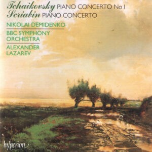 Tchaikovsky, Scriabin, Nikolai Demidenko, BBC Symphony Orchestra, Alexander Lazarev ‎– Piano Concerto No. 1, Piano Concerto (Used CD)