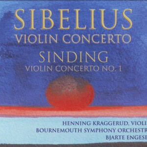 Sibelius - Sinding / Henning Kraggerud, Bournemouth Symphony Orchestra, Bjarte Engeset ‎– Violin Concertos (Used CD)