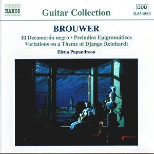 Brouwer, Elena Papandreou ‎– Guitar Music, Vol. 2 (Used CD)