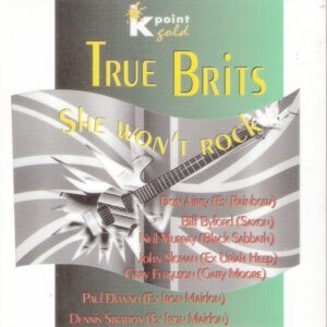 True Brits ‎– She Won't Rock (Used CD)