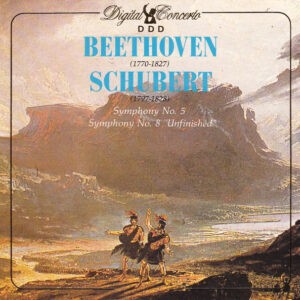 Beethoven, Schubert ‎– Symphony No. 5 / Symphony No. 8 "Unfinished" (CD)