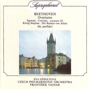 Beethoven | Eva Děpoltová, Czech Philharmonic Orchestra, František Vajnar ‎– Overtures (CD)