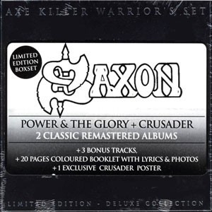 Saxon ‎– Axe Killer Warrior's Set: Power & The Glory / Crusader (Used CD)