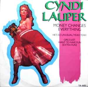 Cyndi Lauper ‎– Money Changes Everything (Used Vinyl) (12'')