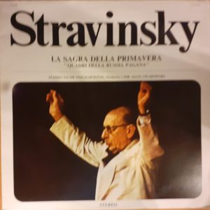 Igor Stravinsky, Süddeutsche Philharmonie, Hans Swarowsky ‎– La Sagra Della Primavera "Quadri Della Russia Pagana"(Used Vinyl)