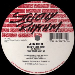 Jinxed ‎– Don't Got Time (Used Vinyl) (12'')