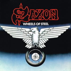 Saxon ‎– Wheels Of Steel (Swirl Vinyl)