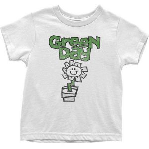 Green Day Kids T-Shirt: Flower Pot