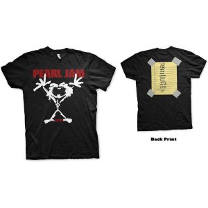 Pearl Jam Unisex T-Shirt: Stickman