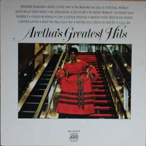 Aretha Franklin ‎– Aretha's Greatest Hits (Used Vinyl)