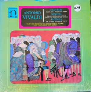 Antonio Vivaldi ‎– Cantatas/Sonatas/Sinfonia (Used Vinyl)