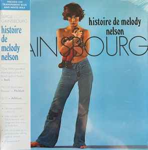 Serge Gainsbourg ‎– Histoire De Melody Nelson (Transparent Blue and White)