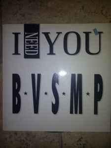 B.V.S.M.P. ‎– I Need You (Used Vinyl) (12")