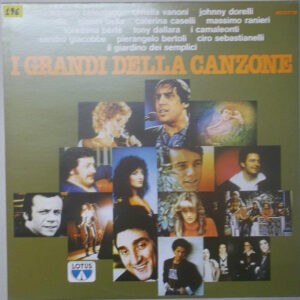 Various ‎– I Grandi Della Canzone
